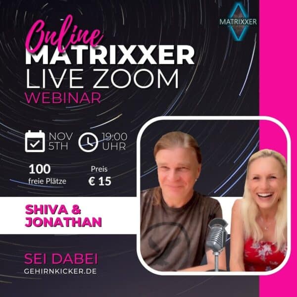 Zoom Live Meeting mit die Matrixxer